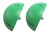 CanDo MVP Balance System - Green Ball - Level 3 - PAIR