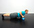 CanDo vinyl-coated kettlebell - Blue - 15 lb