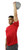 CanDo One Handle Medicine Ball - 15 lb - Silver
