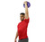 CanDo One Handle Medicine Ball - 20 lb - Purple