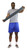 CanDo Low Powder Exercise Band - box of 30, 5' length - Black - x-heavy