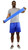 CanDo Low Powder Exercise Band - 6 yard roll - Blue - heavy