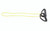 CanDo Tubing with Handles Exerciser - 48" - Yellow - x-light