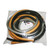 CanDo Latex-Free Exercise Tubing - PEP Pack - Difficult (Black, Silver, Gold)