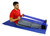 CanDo AccuForce Exercise Band - 4' exerciser - Blue - heavy