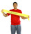CanDo AccuForce Exercise Band - box of 40, 4' lengths - Yellow - x-light