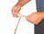 1-1/2" loop material, 10 yard, black