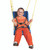 Full support swing seat with pommel, medium (teenager), with chain