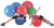 CanDo Inflatable Exercise Ball - Sensi-Ball - Green - 26" (65 cm)