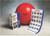 TheraBand Inflatable Exercise Ball - Pro Series SCP - Red - 22" (55 cm), Retail Box