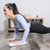 CanDo Foam Roller - Slim - White PE foam - 3" x 36" - Half-Round