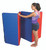 CanDo Accordion Mat - 2" PU Foam with Cover - 5' x 4' - Specify Single Color