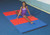 CanDo Accordion Mat - 1-3/8" EnviroSafe Foam with Cover - 4' x 4' - Specify Single Color
