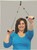 CanDo Overdoor Shoulder Pulley - Single Pulley with Door Strap - Visualizer Color System, 25-pack
