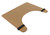 Wheelchair tray, economy, 24" x 20", wood finish