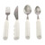 Utensil, comfort grip, 3 oz. Soup spoon