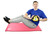 CanDo, Firm Medicine Ball, 8" Diameter, Yellow, 2 lbs.