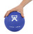 CanDo, Soft and Pliable Medicine Ball, 7" Diameter, Blue, 11 lbs.
