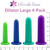 Intimate Rose, Silicone Dilators for Women and Men, Large (Sizes 5-8), Pack of 4