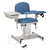 Clinton, Power Series Phlebotomy Chair, Padded Flip Arm, Drawer