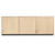 Clinton, Fashion Finish Wall Cabinet, 3 Doors, 72" x 12" x 24"