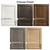 Clinton, Fashion Finish Wall Cabinet, 3 Doors, 72" x 12" x 24"