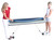 Tri W-G Removable Mat for Therapy Trainer Table, 27" x 78" x 30"