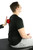 CanDo Massage Ball, 9 cm (3.6"), Red