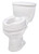Drive, Raised Toilet Seat with Lock, Standard Seat, 6"