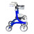 Drive, Nitro DLX Euro Style Rollator Rolling Walker, Sleek Blue