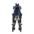 Drive, Fly Lite Ultra Lightweight Transport Wheelchair, Blue
