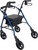 ProBasics Aluminum Rollator with 6-inch Wheels, Blue