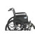 Drive, Cruiser III Light Weight Wheelchair with Flip Back Removable Arms, Full Arms, Elevating Leg Rests, 18" Seat