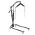 Drive, Hydraulic Patient Lift, 6 Point Cradle, 3" Casters, Silver Vein