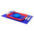 StayPut non-slip material, 16" x 2 yd roll, blue
