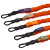 Stroops Slastix Resistance Band with Clips, Orange, 36", Very Heavy (30 lbs.)