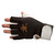 Impacto Anti-Vibration Air Glove, Nylon Lycra with Pearl Leather, Half Finger, Medium