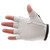 Impacto Anti-Impact Glove, Nylon Lycra with Pearl Leather, Half Finger, X-Large