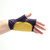 Impacto Double Padded Anti-Impact Glove, Nylon Lycra with Grain Leather, Fingerless, Small