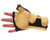 Impacto Anti-Impact Glove with Wrist Support, Nylon Lycra with Grain Leather, Fingerless, Medium