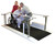 Tri W-G Bariatric Parallel Bars, Motorized Height and Width Adjustable, 12', 220V, international crating extra