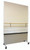 Glassless Mirror, Mobile Caster Base, Vertical, 60" W x 72" H