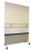 Glassless Mirror, Mobile Caster Base, Vertical, 60" W x 72" H