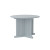 Endurance Table 42" Round X-Base Flame Retardant, Green