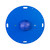 CanDo Balance Board, 20" Diameter Wobble Board with 1 Blue Ball (Hard)