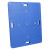 CanDo Balance Board, 15" x 18" Wobble Board with 1 Yellow Ball (X-Easy)
