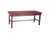 wooden treatment table - H-brace, upholstered, 72" L x 30" W x 30" H