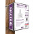 Standard Outdoor Naloxone Cabinet Pole Mounting Kit with 60" Zip Tie