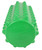 Actiroll Spiked Massage Roller, Short - 12" x 5" - Green