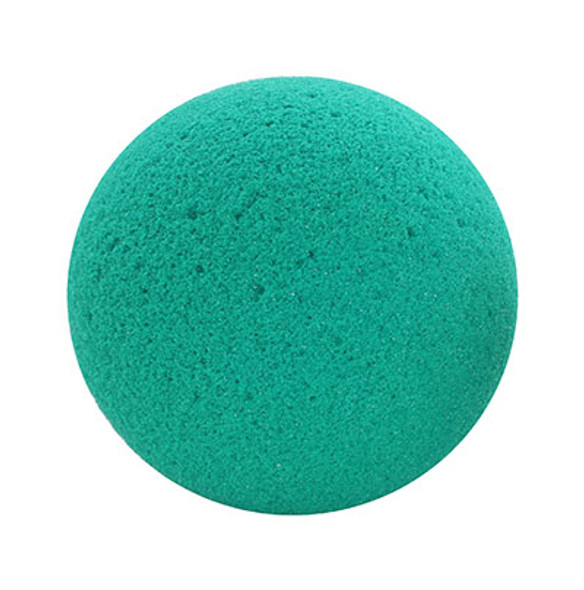 CanDo Memory Foam Squeeze Ball - 3.5" diameter - Green, medium, dozen